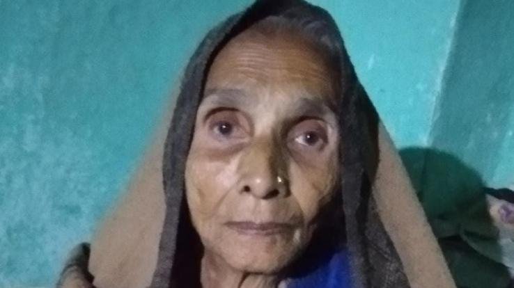 Jaswan-Paragpur: Robber escaped by snatching gold earrings of 86-year-old Elaichi Devi