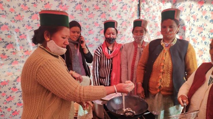 Reckong Peo: The traditional cuisine of Kinnaur became the first choice in the 5-day state level dance and craft fair