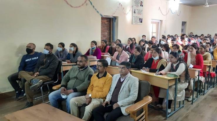 Organized a five-day training camp for vocational trainers in DIET Dharamshala