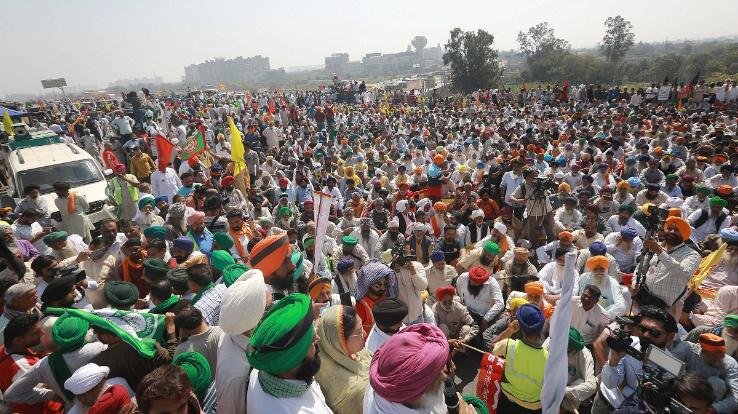 Farmers movement completed one year, farmers gathered on Delhi border