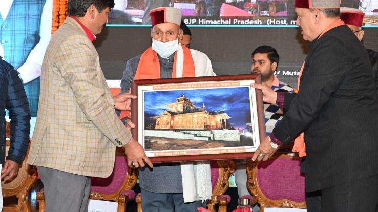 Shimla: BJP's aim is not to enjoy power, but to serve poor people - Prem Kumar Dhumal