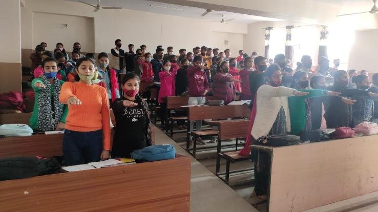 Indora: Constitution Day celebrated in Government College