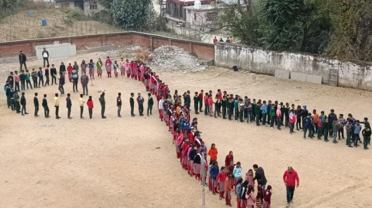 Jogindernagar: World AIDS Day celebrated in Government Model Senior Secondary School, Pangana