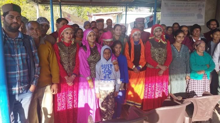 Government's welfare schemes told to the people in Kunihar