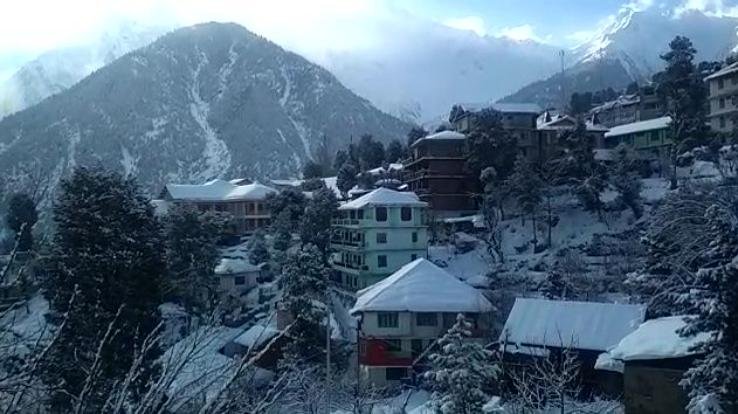 Huge drop in temperature is being recorded in Kinnaur district