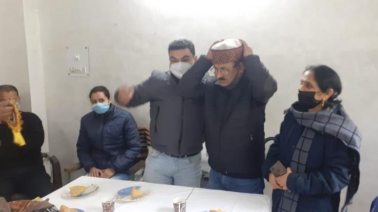 Kangra: Retired Principal Hoshiar Singh Bharti organized the program