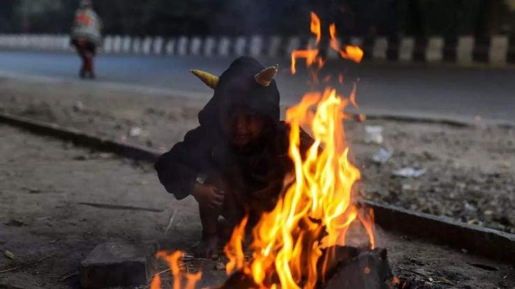Entire North India in the grip of cold wave, it is getting cold