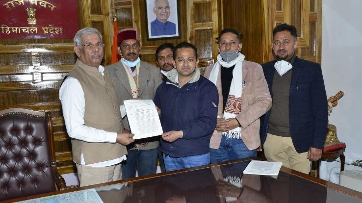 Hati delegation met His Excellency Rajendra Vishwanath Arlekar of Himachal Pradesh