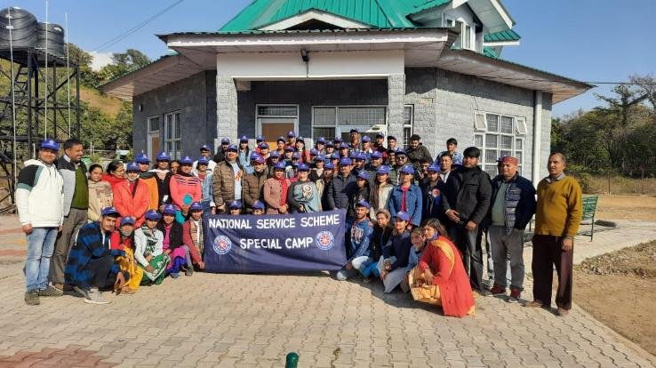 Jaisinghpur: Seven-day NSS camp concluded at Kanwar Durga Chand Government College