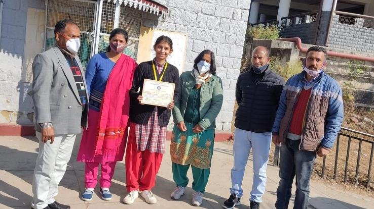 Kangra: Nirali Chaudhary of Jwalamukhi will participate in Republic parade of 26 January