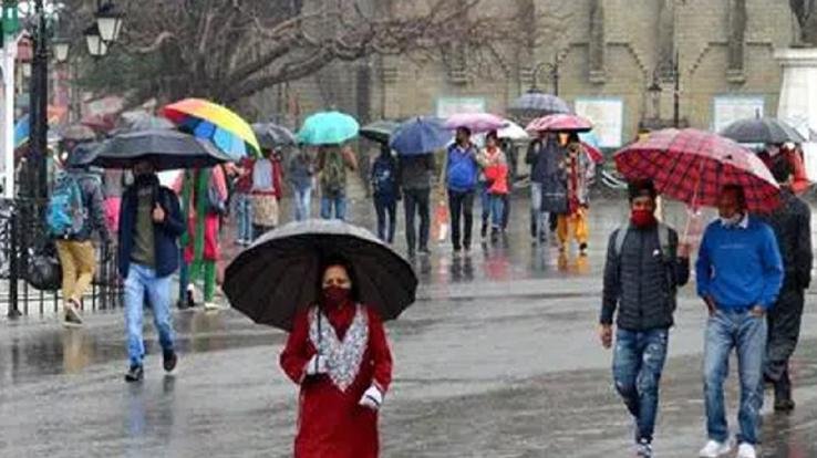 Weather took a turn in the state, rain started in the capital, there is a possibility of snowfall