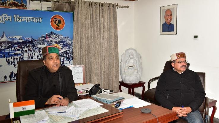 शिमला : मुख्यमंत्री ने हिमाचली प्रवासी ग्लोबल एसोसिएशन को किया सम्बोधित
