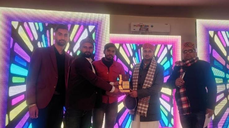 Nadaun: Shanky Thukral honored at Himachal Fearless Champs