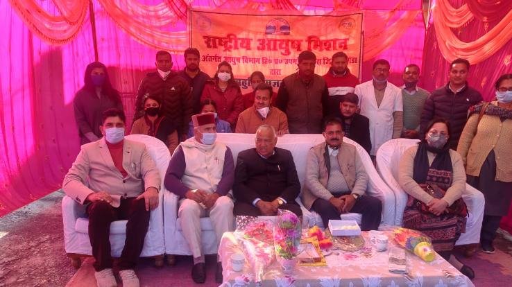 Jwalamukhi: Multi specialist Ayurvedic medical camp organized