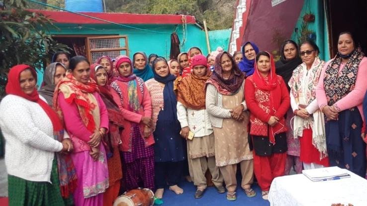 Jaswan-Paragpur: Sanyogita Devi became the president of Mahila Mandal Banudi