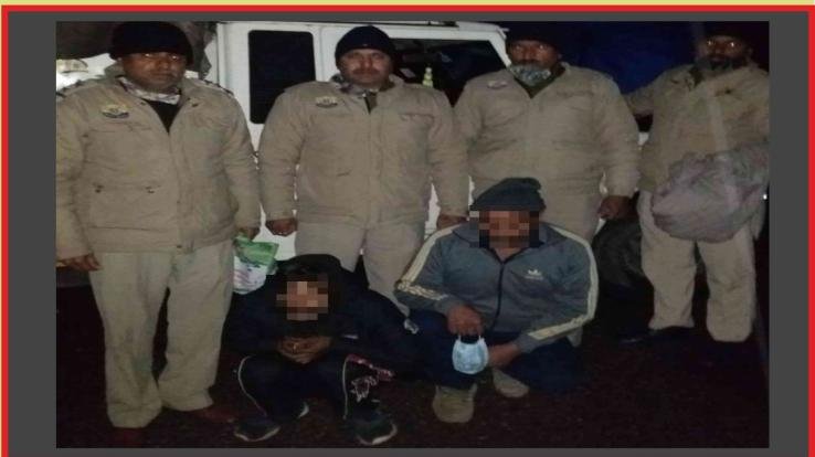 हमीरपुर : पुलिस ने हेरोइन की साथ किए दो गिरफ्तार