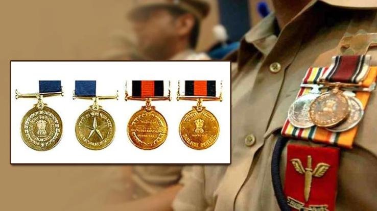 Declaration of gallantry award, Jammu and Kashmir Police got the most medals