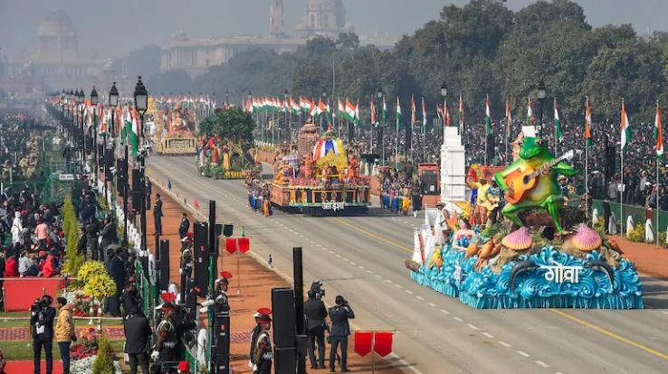 73rd Republic Day celebrated in India, Rajpath made colorful with tableaux