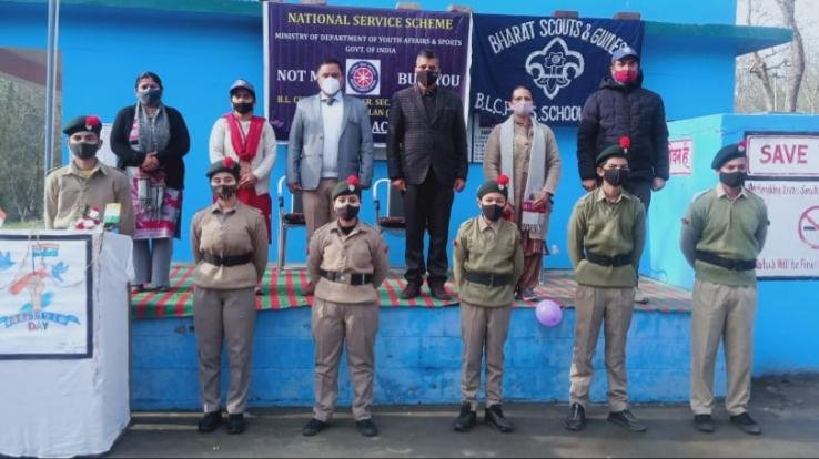 Kunihar: 73rd Republic Day celebrated in BL School through online medium