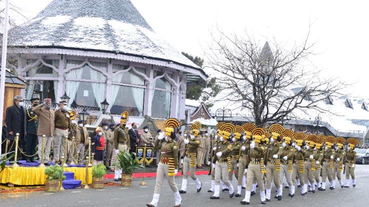 73rd Republic Day celebrations celebrated with gaiety and enthusiasm in Himachal Pradesh