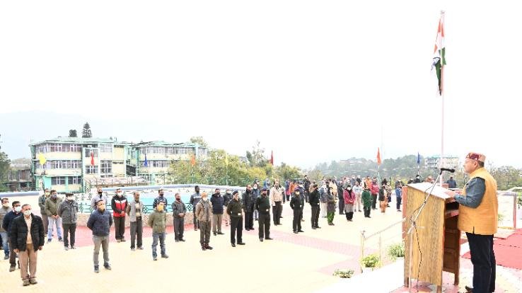 Solan: 73rd Republic Day celebrated in Nauni University