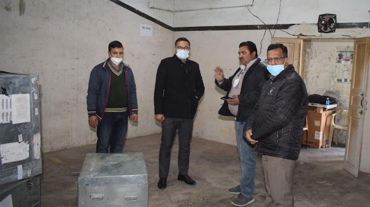 Solan: Storage of Electronic Voting Machine