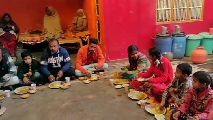 Jwalamukhi: Bhandara organized in the nostalgic Ashram Ashtabhuja