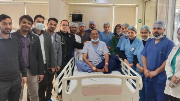 Kangra: Another success of Fortis Hospital Cardiology Departmen