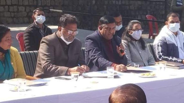 Organized meeting regarding Shivratri festival