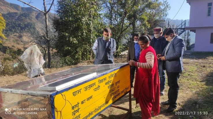 NABARD implemented seven watershed projects through Ambuja Cement Foundation