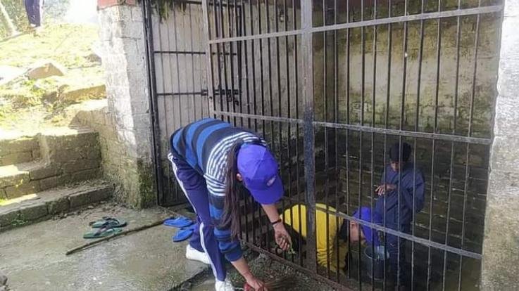 Ladbhadol: Students of NSS unit cleaned drinking water sources