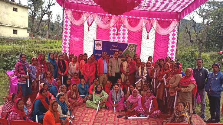 gram panchayat samela mein bank yojnayon ki di jaankari