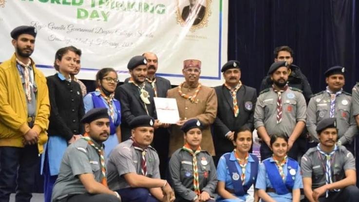  Shimla: Governor honored the winners of Scout and Guide