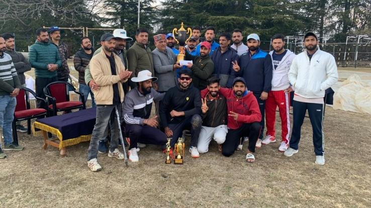 Cricket competition organized by Chail Cricket Club concludes