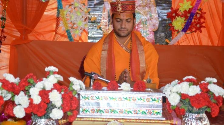  9 day Bhagwat Katha will be organized in Durga Mata temple