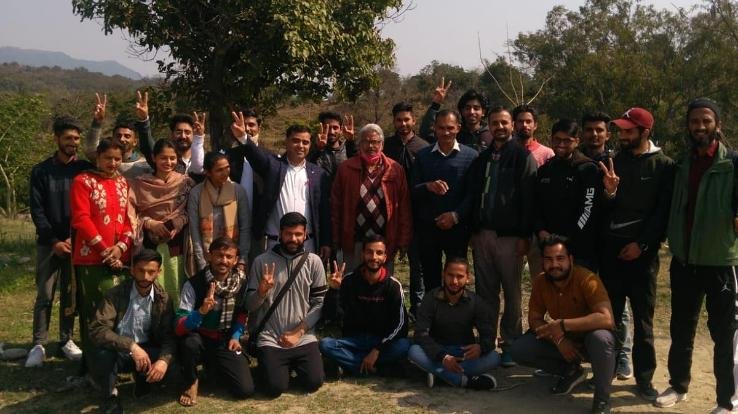 Heartfelt gratitude to CS Jairam Thakur for giving TGT designation - Sanskritbharti