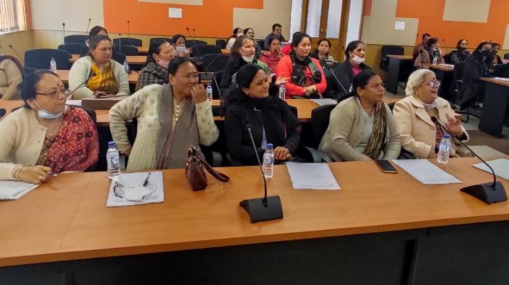 Meeting of Hospital Welfare Section of District Red Cross Society organized