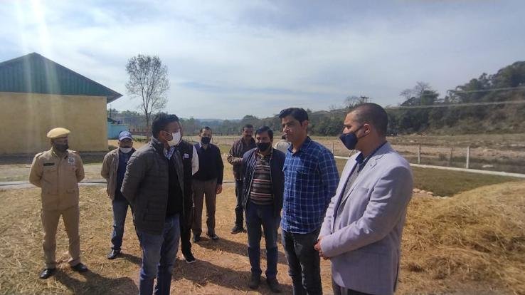 Deputy Commissioner gave instructions to complete the construction of Gau Dham in Nagni soon