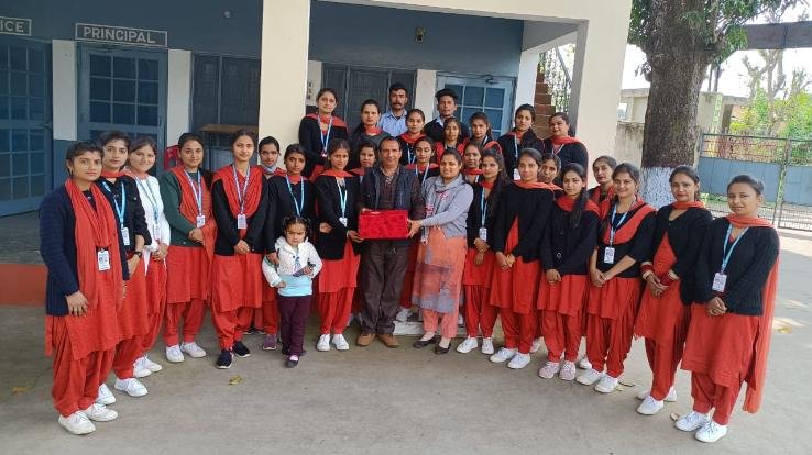  end of the teaching exercise of the trainees of Challwana