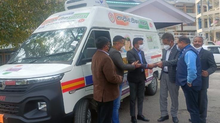 Colgate Palmolive Company provided medical supplies to the district administration