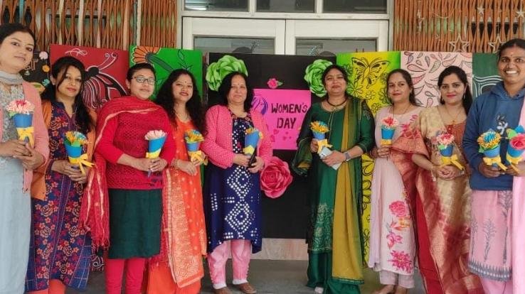 International Women's Day celebrated in Kendriya Vidyalaya Naleti
