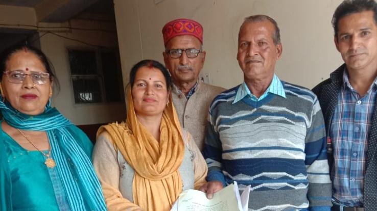 Karan Singh donated land for Jawali-Mahila Mandal Bhawan and Veterinary Dispensary