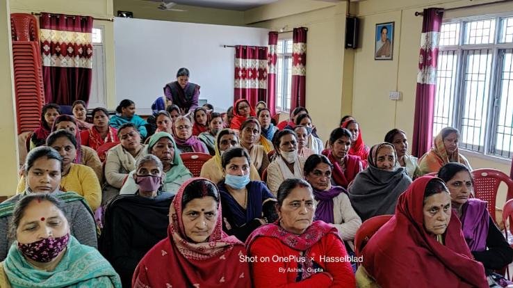 Organized awareness camp at Panchayat Bhawan, Darla