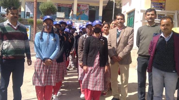  NSS volunteers and NCC cadets celebrated Women's Day
