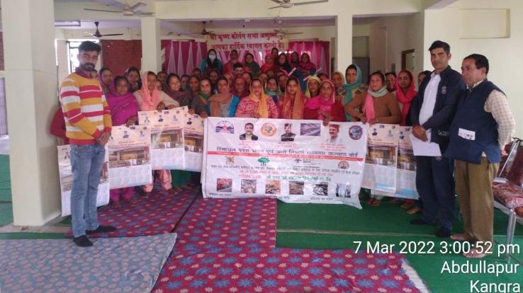 Organized a two-day training camp for MNREGA workers