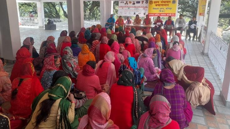 International Women's Day celebrated with pomp in Panchayat Jamanabad