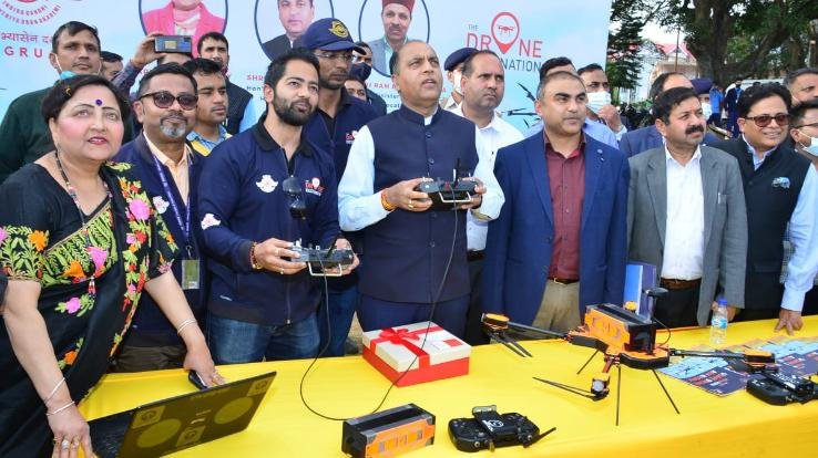 CM inaugurates state's first Drone Pilot School at ITI Shahpur