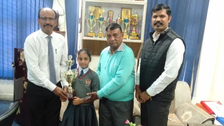 Arshiya of GAV School will play National