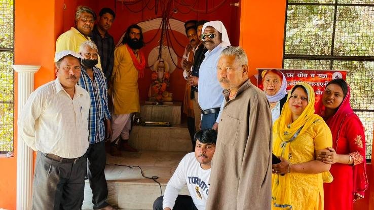 Valmiki Mandir Committee Lambagaon expressed gratitude