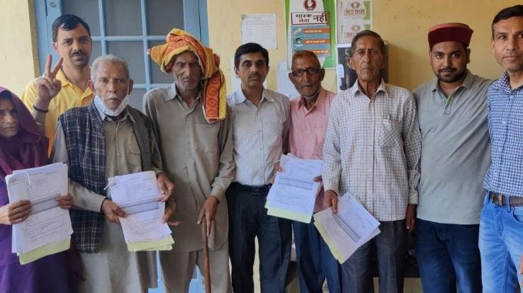 People donated 2.5 kanals of land from Pirasluhi Nori to Kitpal Nadaun